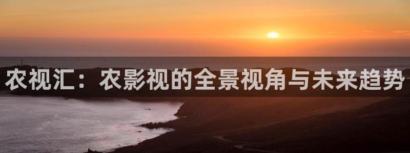 理论电影.：农视汇：农影视的全景视角与未来趋势
