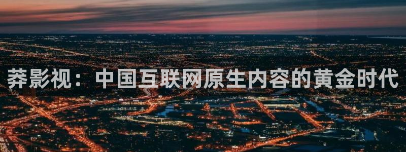 万物理论免费观看高清：莽影视：中国互联网原生内容的黄金时代
